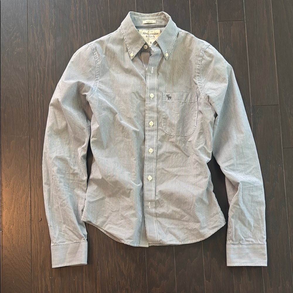Abercrombie Men's Striped Shirt